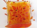 ReneeRadenberg_1_Fallen Leaves sculpture_fused glass_14hx18wx8d_2016