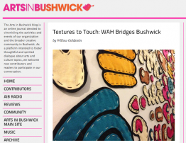 Arts in Bushwick's blog.