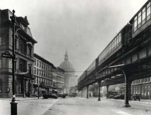 Broadway, Williamsburg, King's County Savings Bank on the left.
