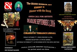 WAH CENTER’S “HORROR HOUSE” Exhibition October 8 – October 23, 2016