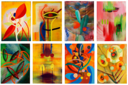 Garden of Color - paintings by Orin Buck