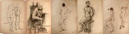Yuko Nii - 5 life drawings