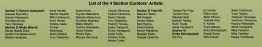 artist list