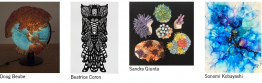4 Guest International Artists:  Doug Beube (Canada), Beatrice Coron (France), Sandra Giunta (USA), Sonomi Kobayashi (Japan)