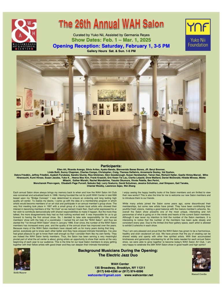 The 26th Annual WAH Salon
