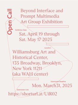 Beyond Interface and Prompt Multimedia Art Group Exhibition